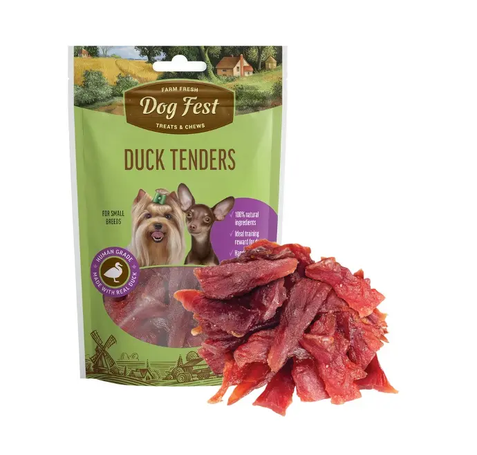 Duck tenders (55g) for Dogs (Small  Breed)