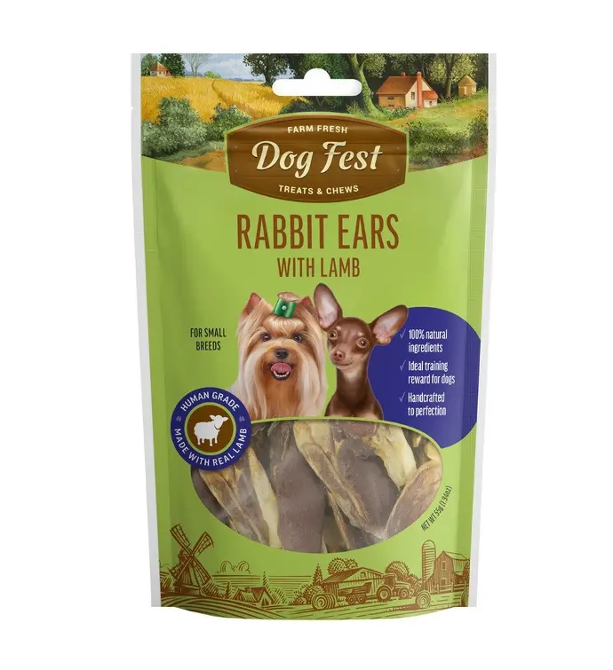 Rabbit ears with lamb (55g)
