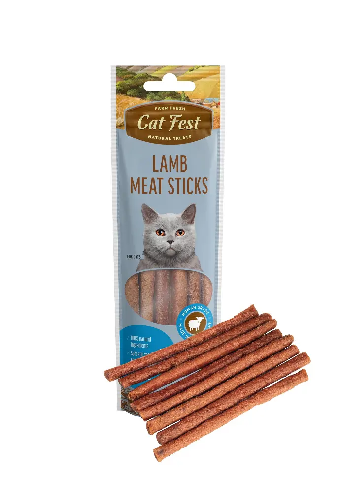 Meat sticks lamb for cat (45g)