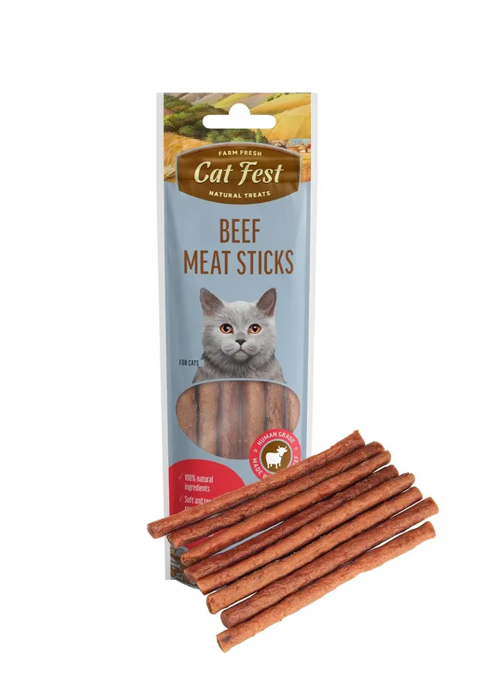 Meat sticks beef for cat (45g)